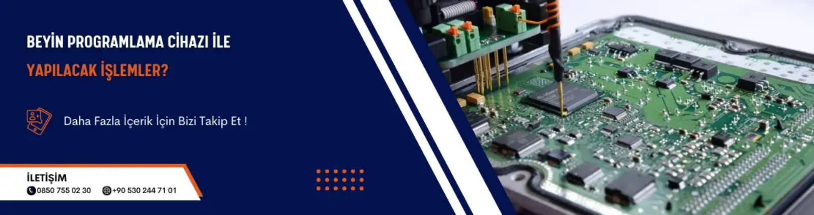 Beyin Programlama Cihazı İle Yapılacak İşlemler? Beyin Programlama Cihazı İle Yapılacak İşlemler?